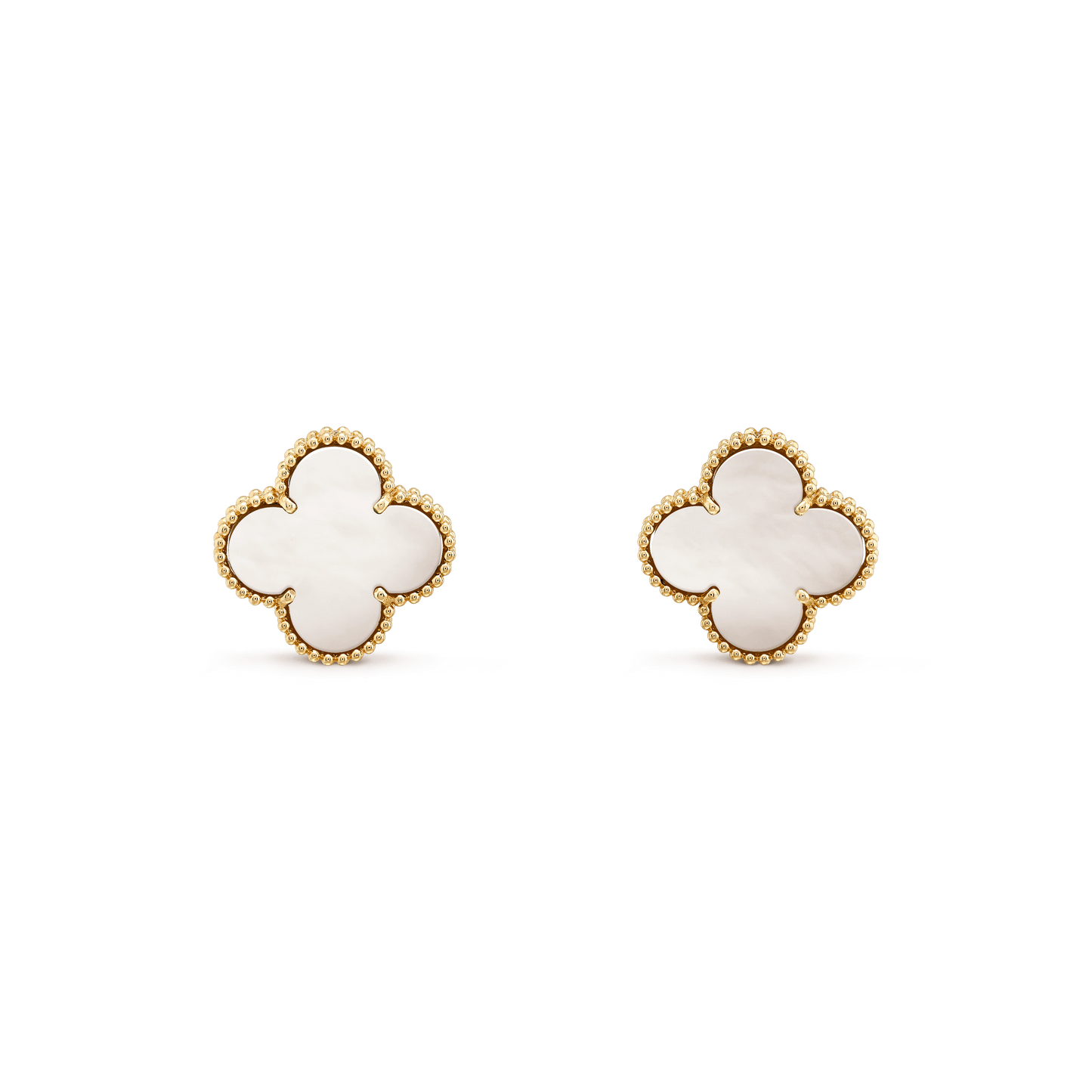 [Vellora Opalyn]CLOVER MINI GOLD EARRINGS