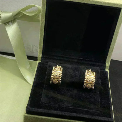 [Vellora Opalyn]PERLEE DIAMOND EARRINGS