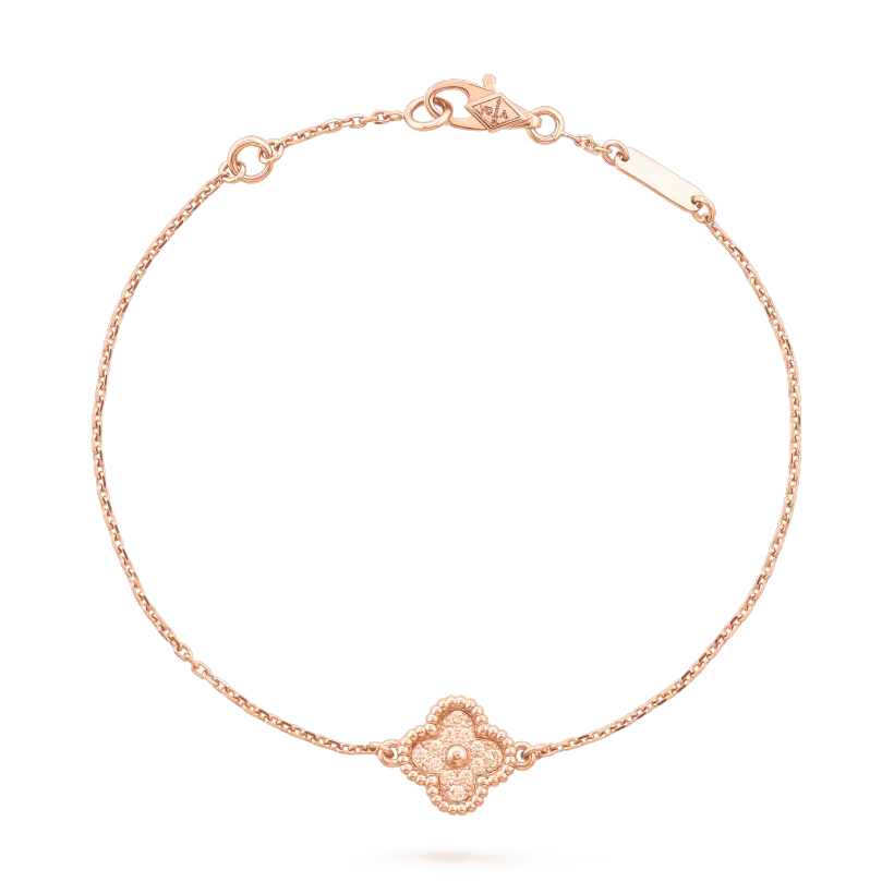 [Vellora Opalyn]CLOVER SINGLE FLOWER BRACELET