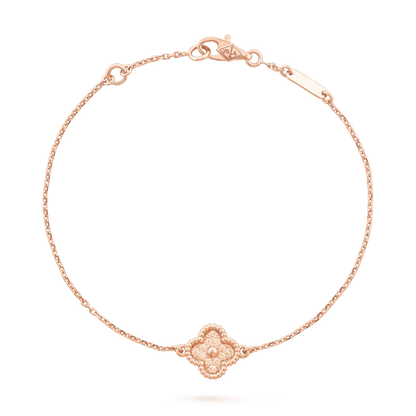 [Vellora Opalyn]CLOVER SINGLE FLOWER BRACELET