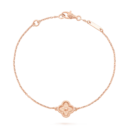 [Vellora Opalyn]CLOVER SINGLE FLOWER BRACELET