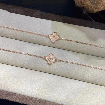 [Vellora Opalyn]CLOVER SINGLE FLOWER BRACELET