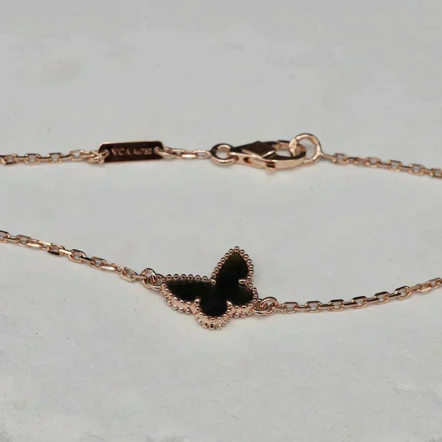 [Vellora Opalyn]BUTTERFLY ONYX  BUTTERFLY BRACELET