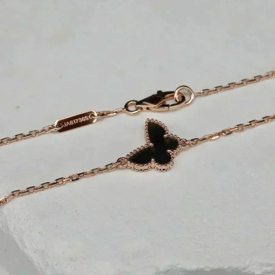 [Vellora Opalyn]BUTTERFLY ONYX  BUTTERFLY BRACELET