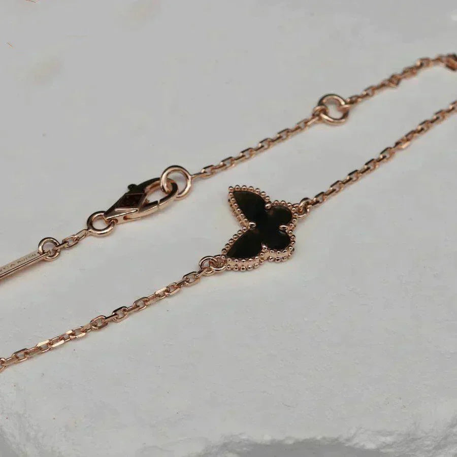 [Vellora Opalyn]BUTTERFLY ONYX  BUTTERFLY BRACELET