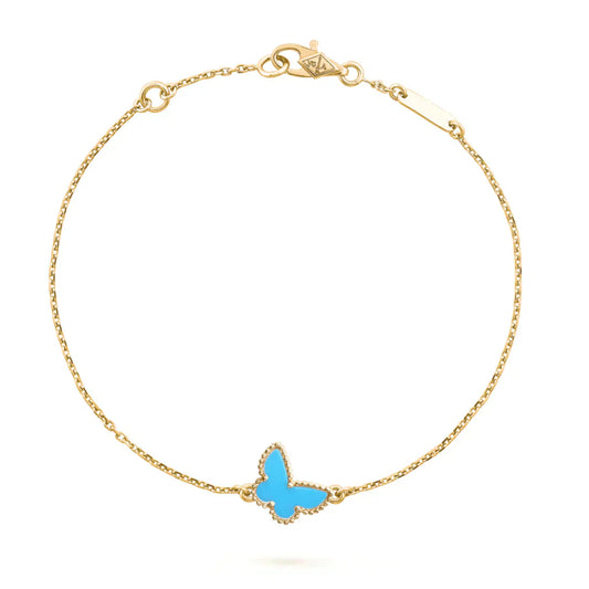 [Vellora Opalyn]BUTTERFLY TURQUOISE BUTTERFLY BRACELET