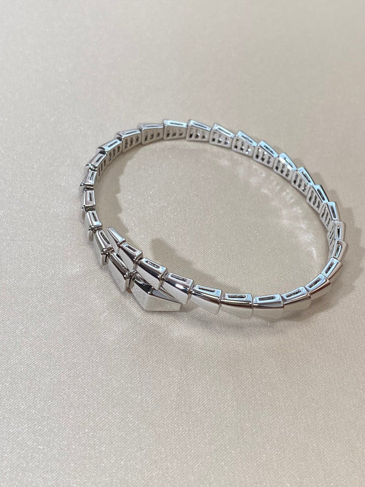 [Vellora Opalyn]SERPENTI VIPER SILVER BRACELET