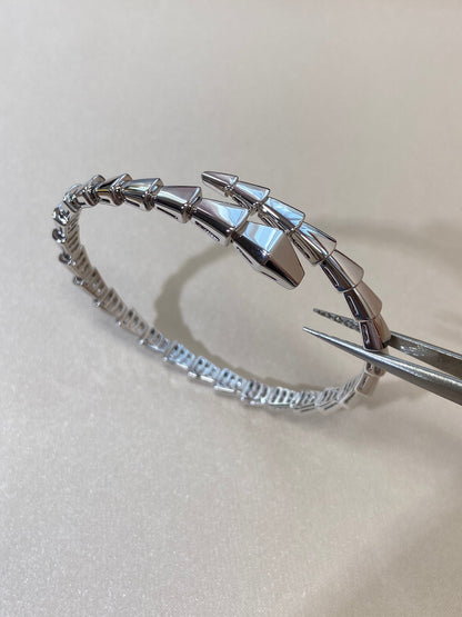 [Vellora Opalyn]SERPENTI VIPER SILVER BRACELET
