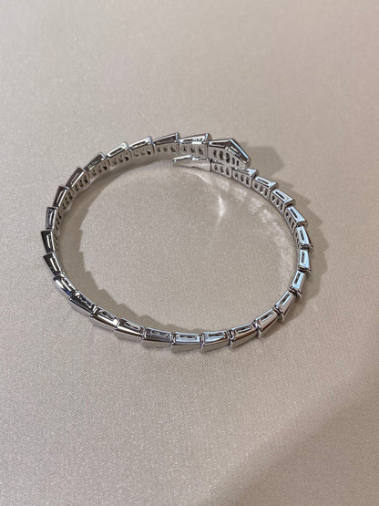 [Vellora Opalyn]SERPENTI VIPER SILVER BRACELET