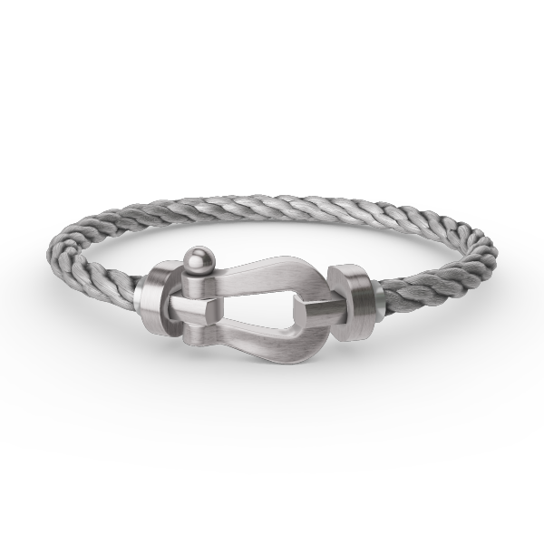 [Vellora Opalyn]FORCE LARGE HORSESHOE NO DIAMOND BRACELET SILVER