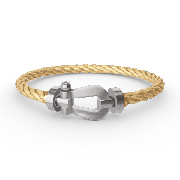 [Vellora Opalyn]FORCE LARGE HORSESHOE NO DIAMOND BRACELET SILVER