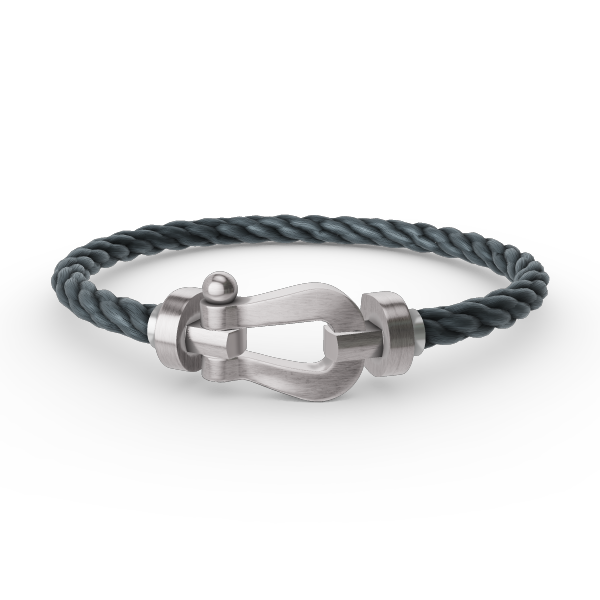 [Vellora Opalyn]FORCE LARGE HORSESHOE NO DIAMOND BRACELET SILVER