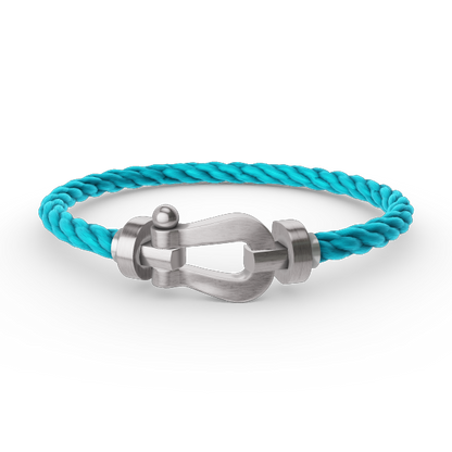 [Vellora Opalyn]FORCE LARGE HORSESHOE NO DIAMOND BRACELET SILVER