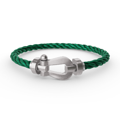 [Vellora Opalyn]FORCE LARGE HORSESHOE NO DIAMOND BRACELET SILVER