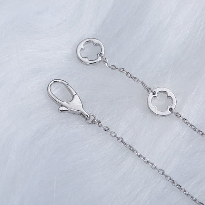 [Vellora Opalyn]FIOREVER NECKLACE DIAMOND CENTER