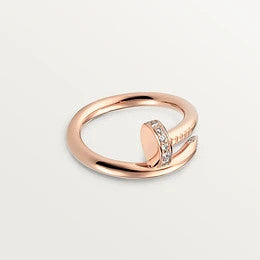 [Vellora Opalyn]JUSTE RING 2.65MM PINK GOLD DIAMOND