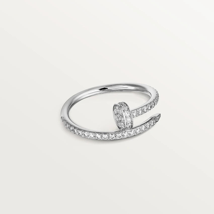 [Vellora Opalyn]JUSTE RING 1.8MM SILVER DIAMONDS